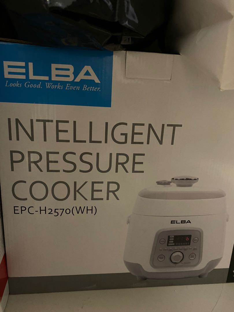 Elba Pressure Cooker TV Home Appliances Kitchen Appliances