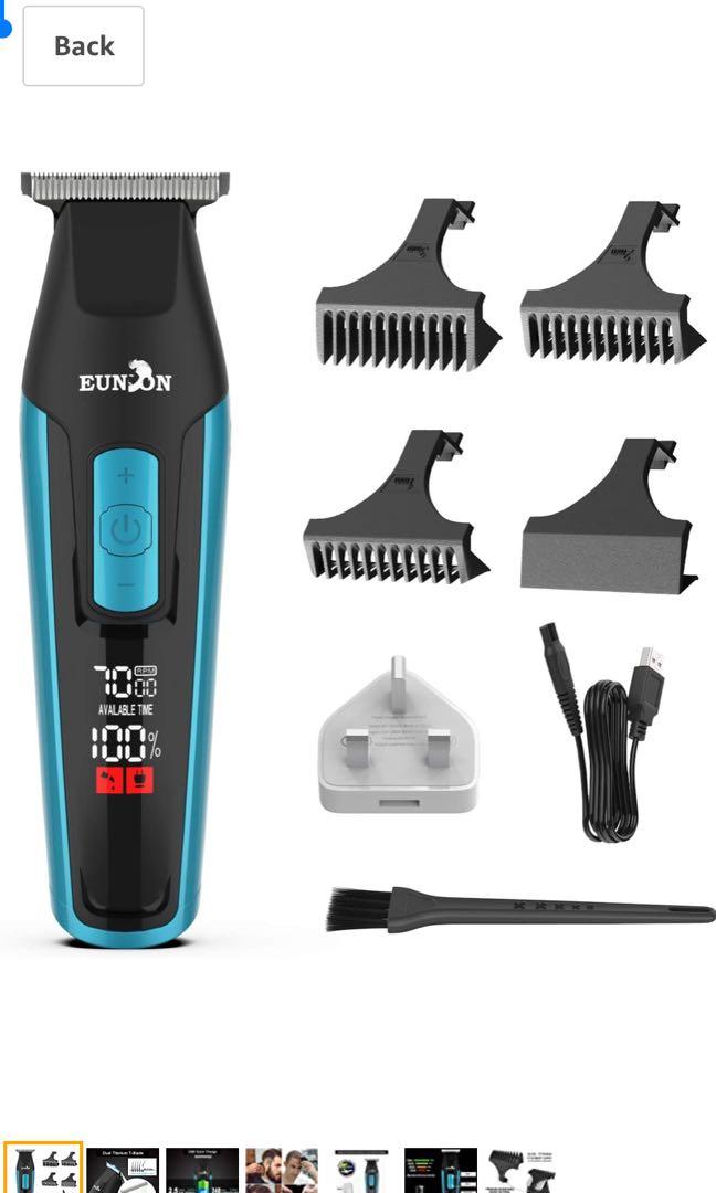 dual voltage rechargeable cordless trimmer