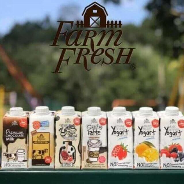 Farm Fresh Milk/Yoghurt drink (24packet x 200ml per carton), Health