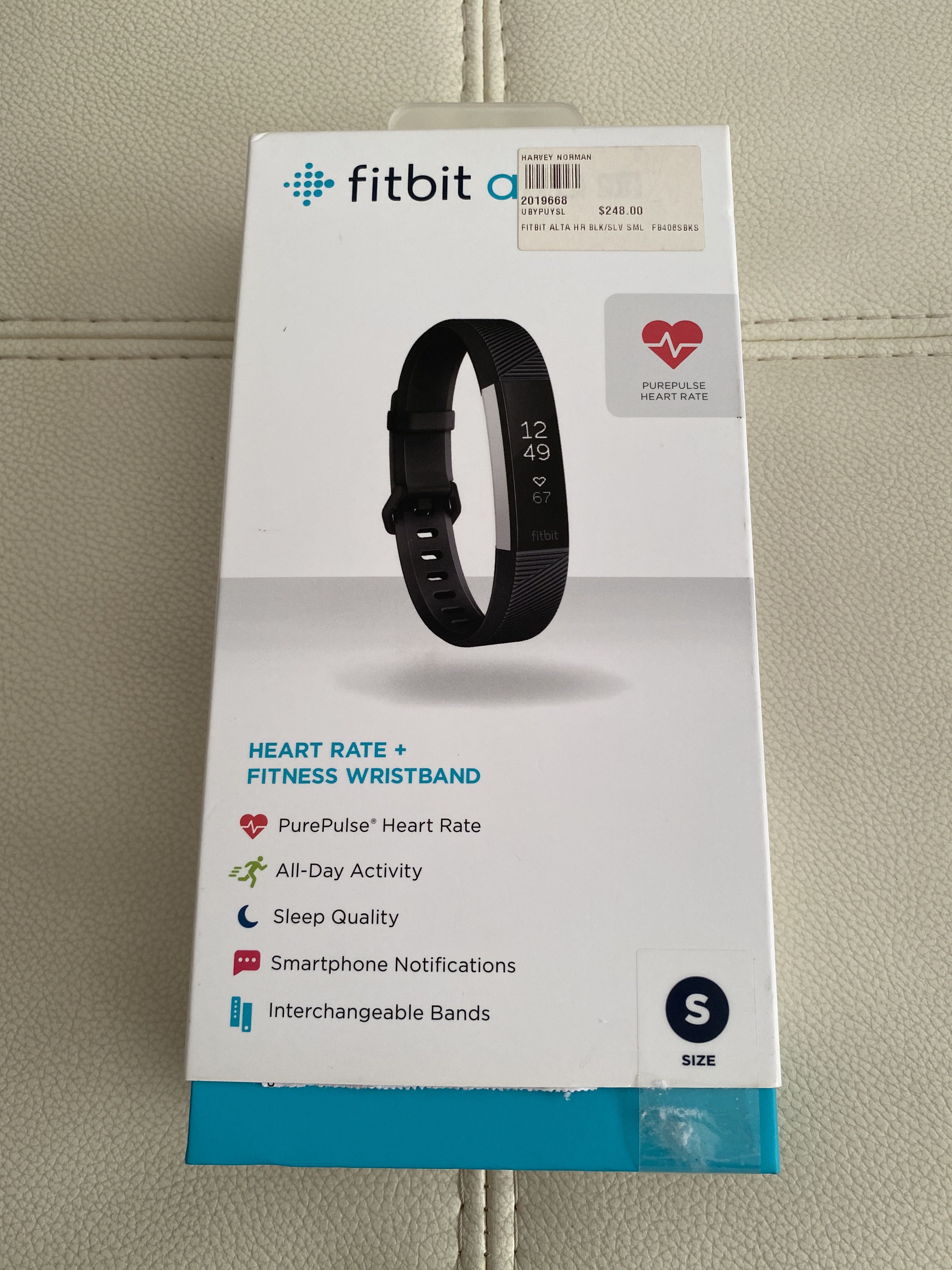 Fitbit Alta HR (charger and box only 