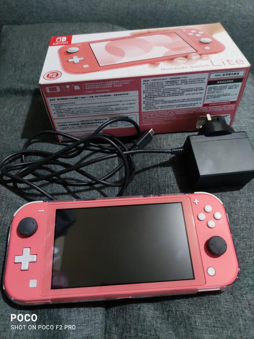 coral nintendo switch lite for sale