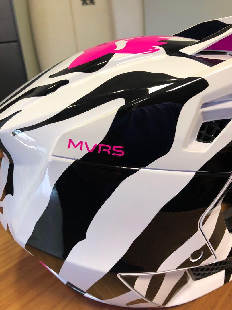 V3 zebra helmet discount