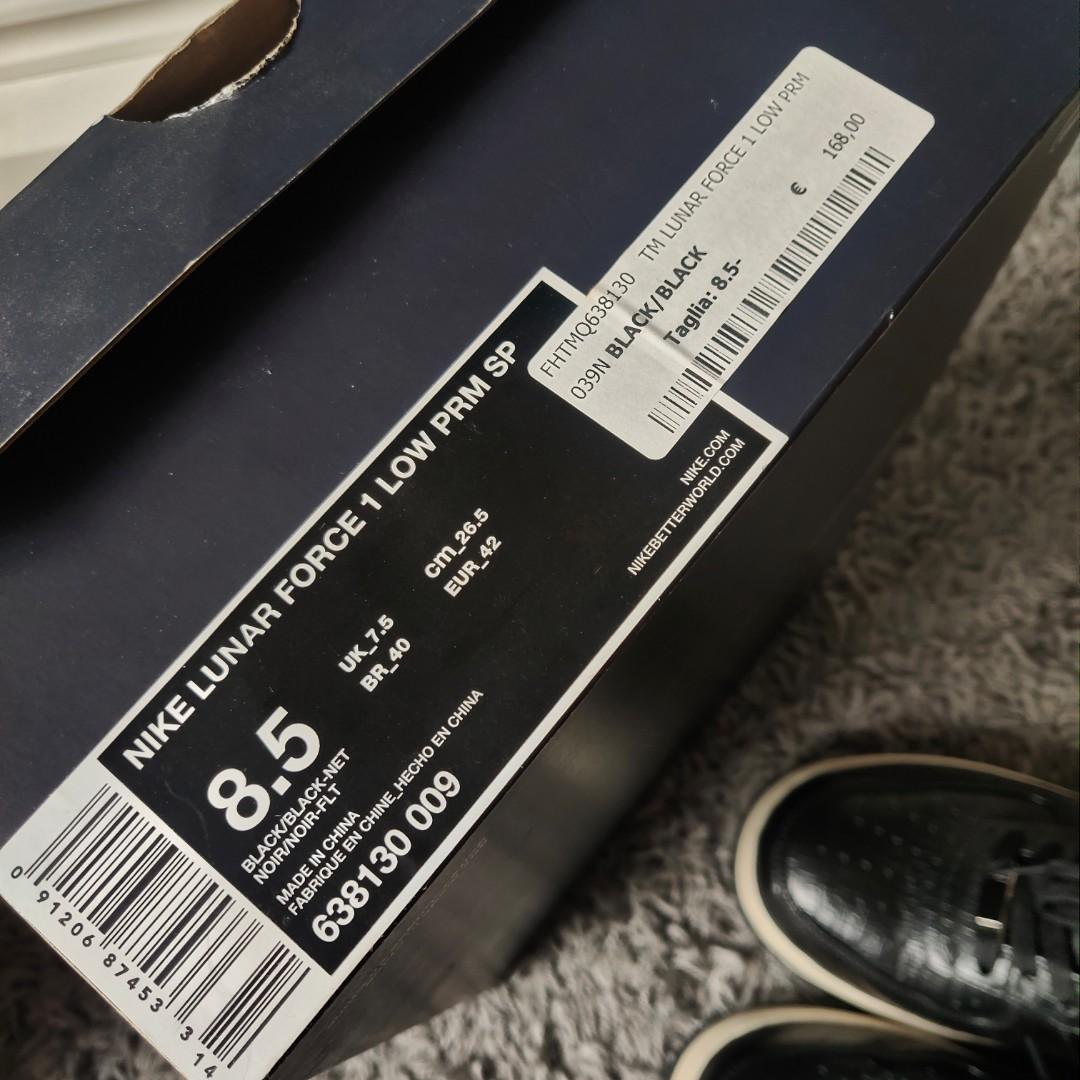Fragment x Nike Croco Lunar Force 1