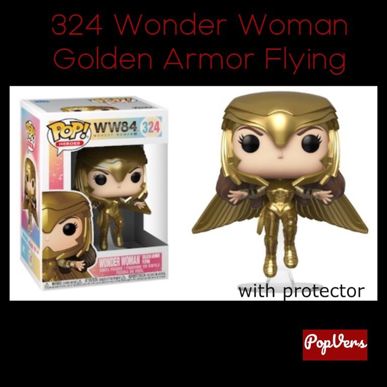 Funko Pop! Heroes: Wonder Woman 1984 - WW Gold Flying