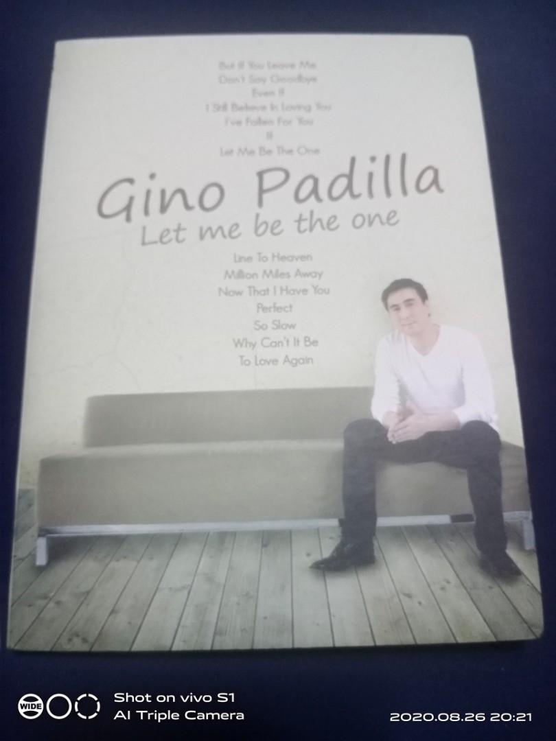 Gino Padilla Let Me Be The One Music Media Cd S Dvd S Other Media On Carousell Letras para as melhores músicas por gino padilla. carousell