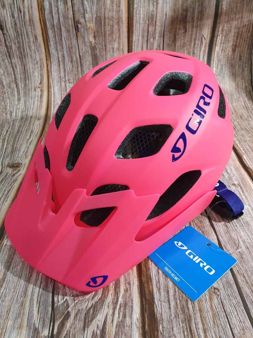 GIRO TREMOR YOUTH HELMET PINK Sports Equipment Bicycles Parts Bicycles on Carousell