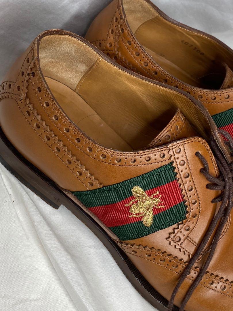 gucci brogues mens
