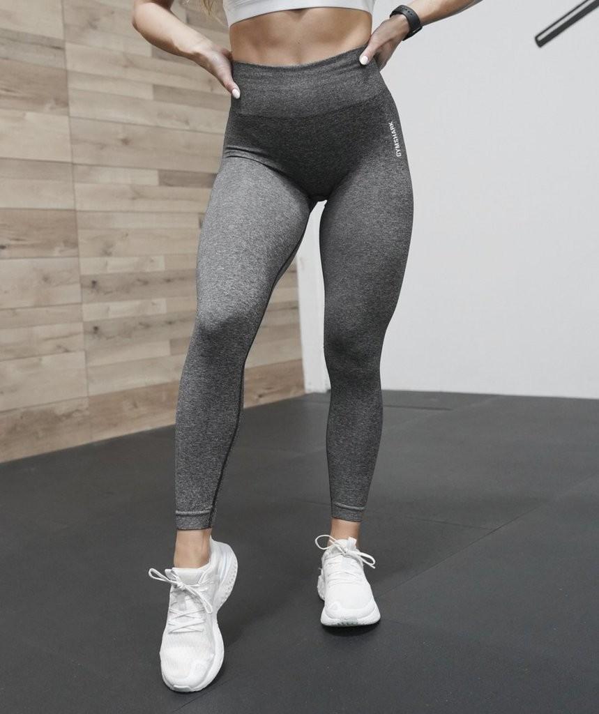 Gymshark adapt marl crop top (grey), Women's Fashion, Activewear on  Carousell