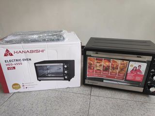 Hanabishi Oven 48liter Red Home Furniture Home Appliances Cooking And Ovens On Carousell