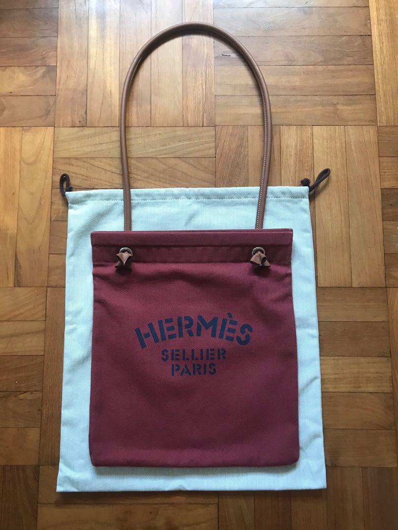 Hermes Aline Canvas bag Luxury Bags Wallets on Carousell