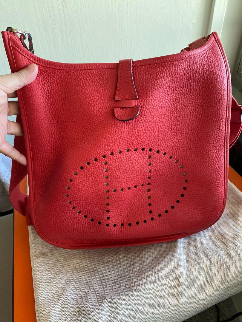 Hermes Rouge Casaque Evelyne PM 2008 – Designer Exchange Ltd