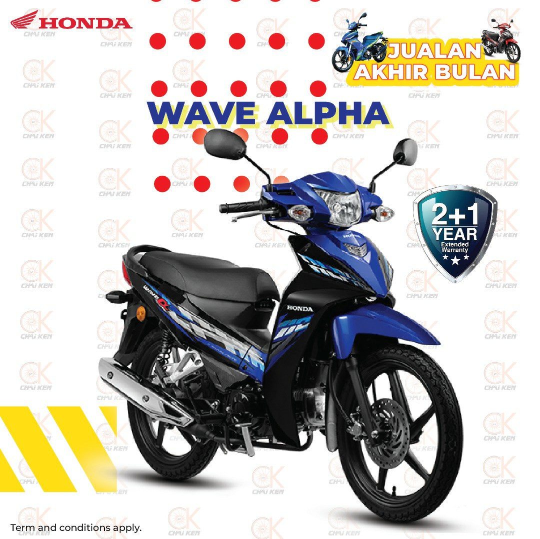 Honda Wave Alpha 110 New 2020 Motorbikes On Carousell