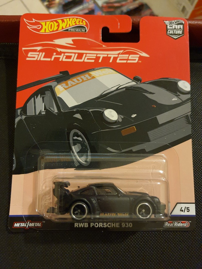 hot wheels silhouette porsche