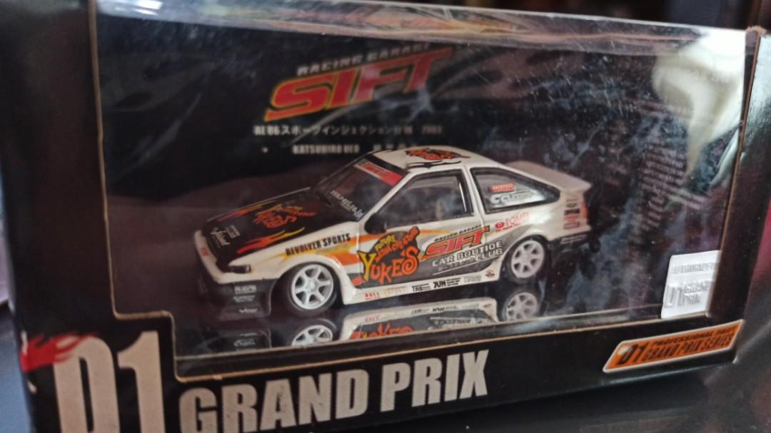 ミニカー Hot Works Racing D1 GRAND PRIX AE86 Hotworks Diecast 1/24 Toyota Sprinter Trueno AE86 D1 Grand