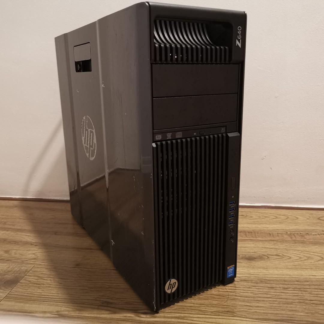 HP Z640 Workstation, Xeon E52673 v4, 20 Cores 40 Threads, 128GB DDR4
