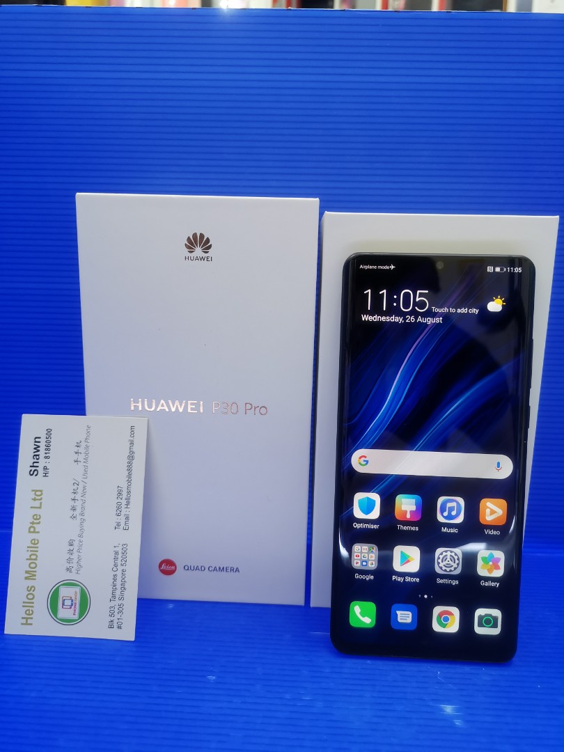 Huawei P30 Pro Black Used Set Mobile Phones Tablets Android Phones Others On Carousell