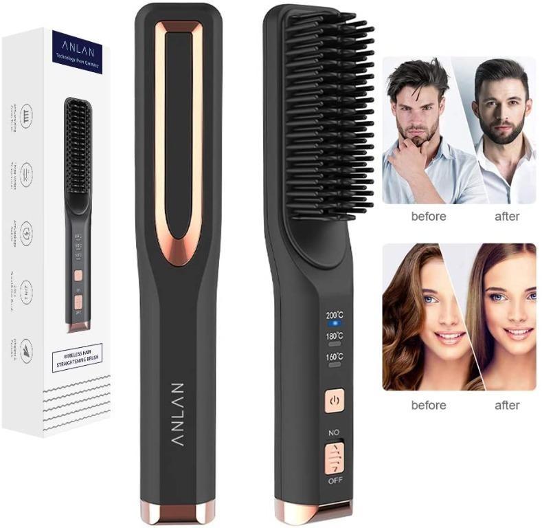 cordless hair styler brush