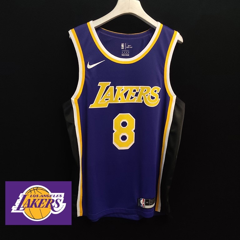 Iconic La Lakers Black Mamba Kobe Bryant Purple Authentic Jersey Sports Athletic Sports Clothing On Carousell