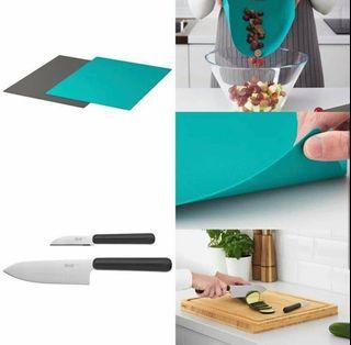 Ikea Bendable Chopping Board + Knife