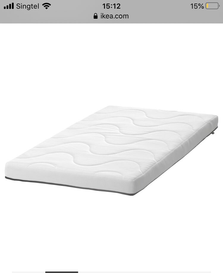 ikea krummelur mattress review