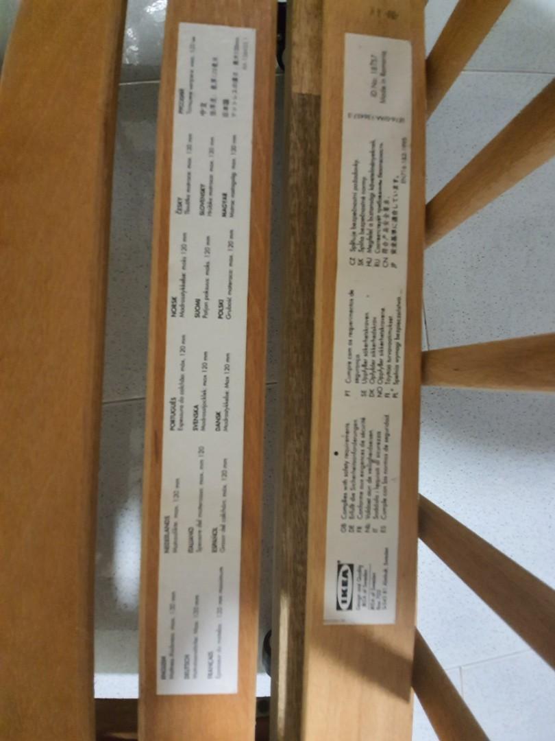 Ikea Modified Baby Cot with Mattress, Babies & Kids, Baby Nursery