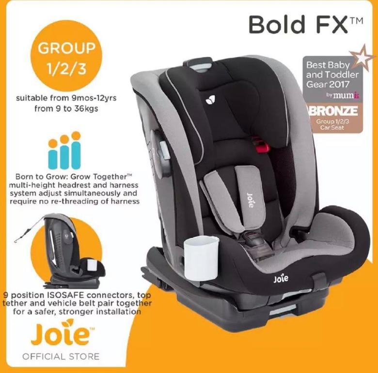 Joie Bold Group 1-2-3 Car Seat - Ember