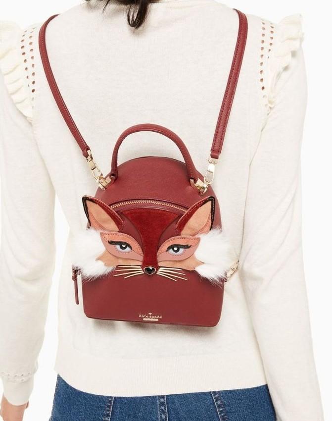 Kate Spade Fox Backpack Bag NWT Carousell