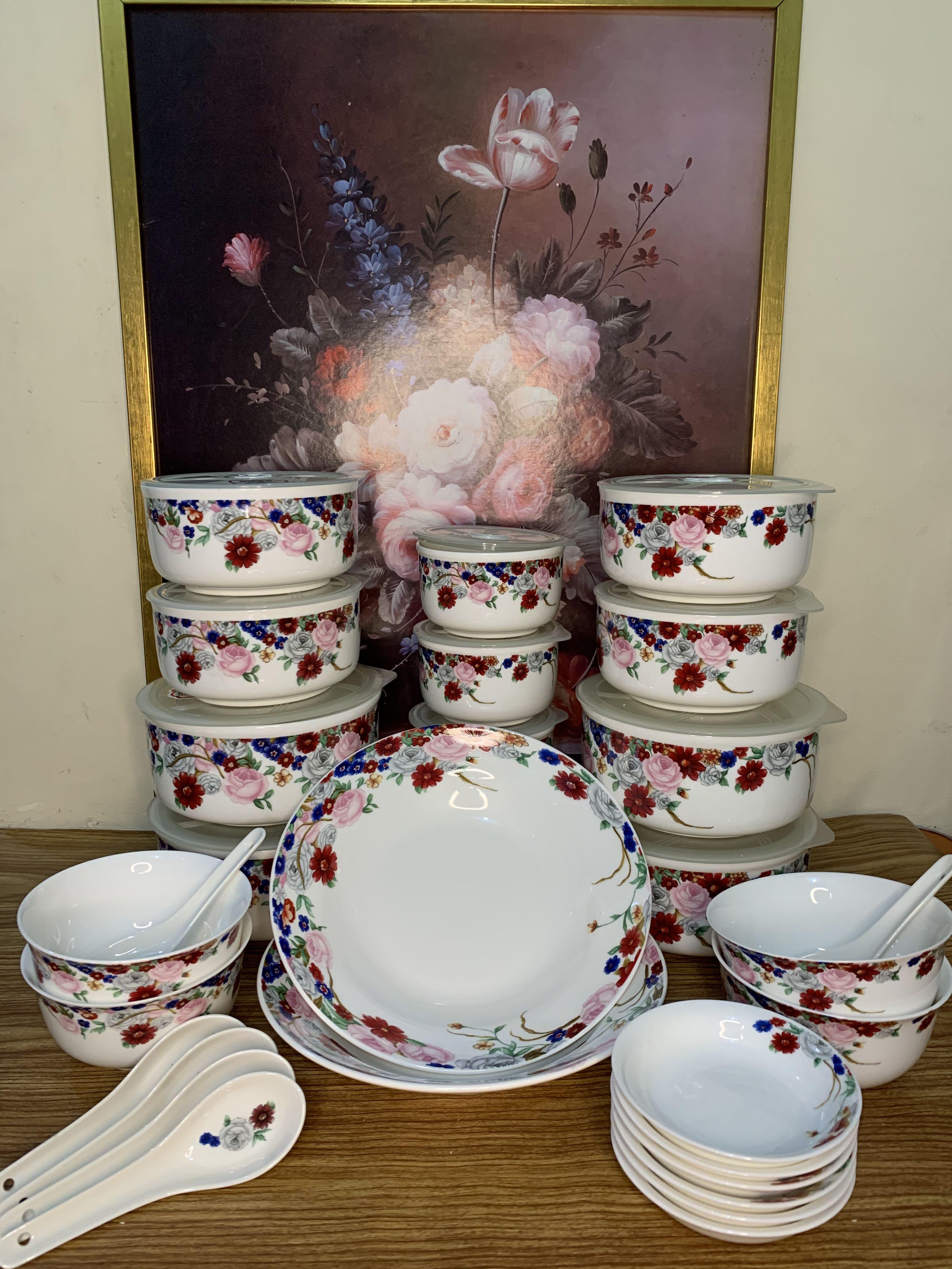 Korean dinnerware set hotsell