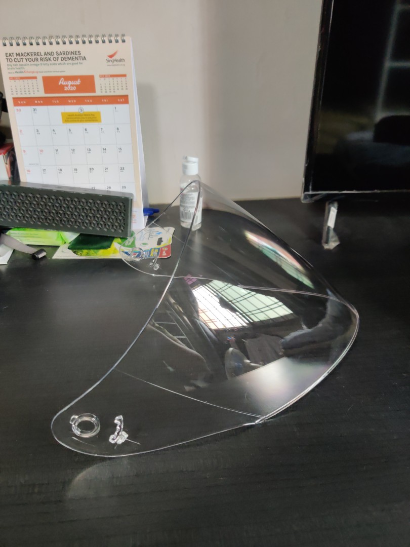 KYT Venom Clear Visor, Motorcycles, Motorcycle Accessories on Carousell