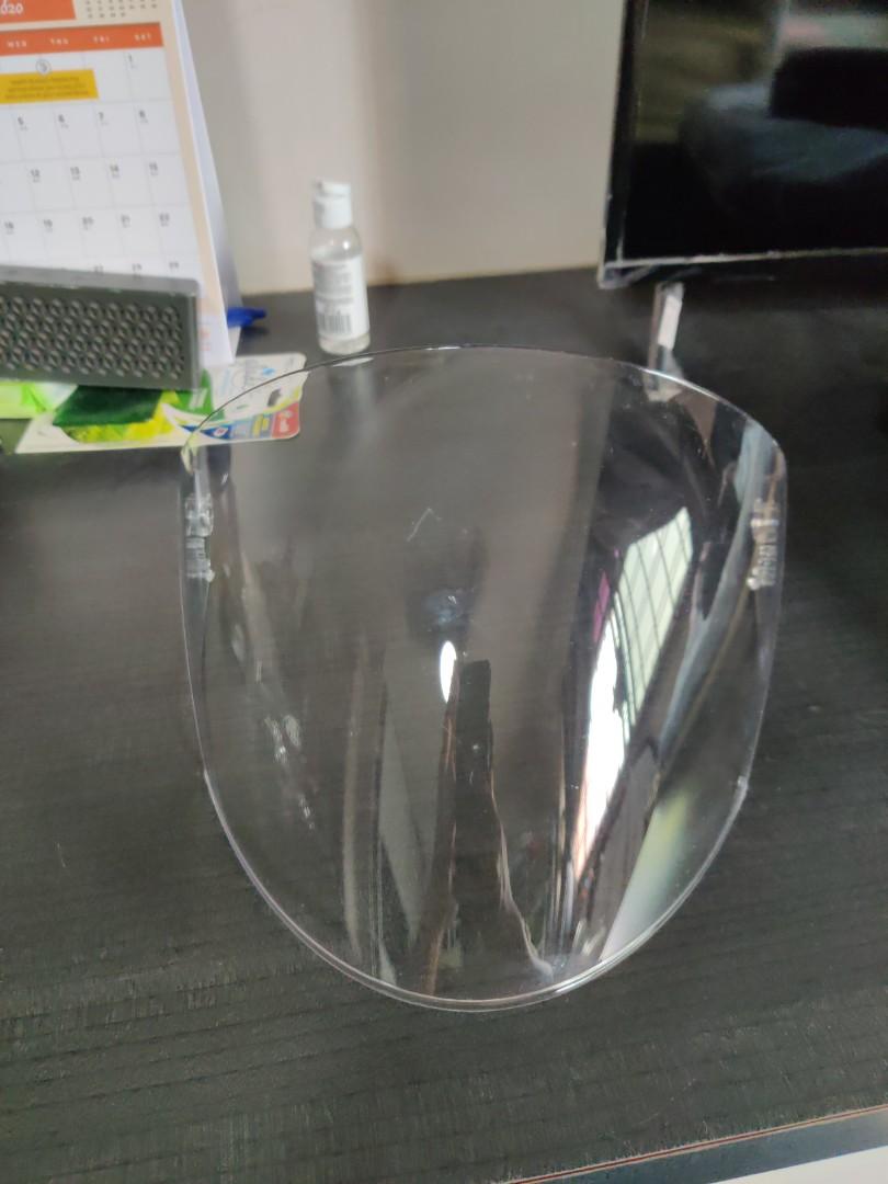 KYT Venom Clear Visor, Motorcycles, Motorcycle Accessories on Carousell