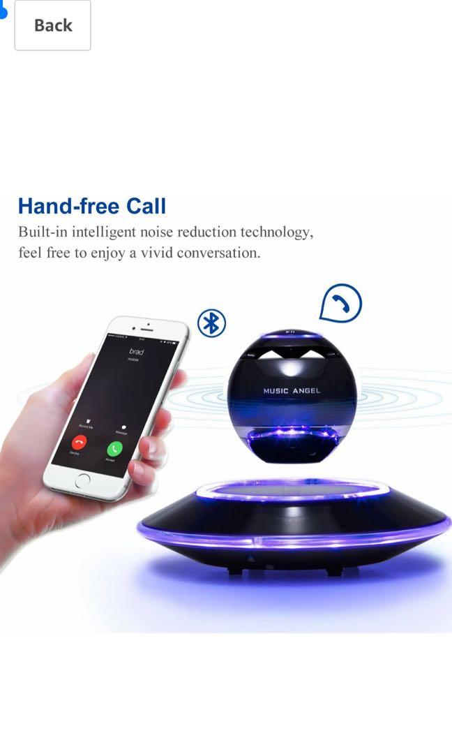 Music angel levitating speaker store