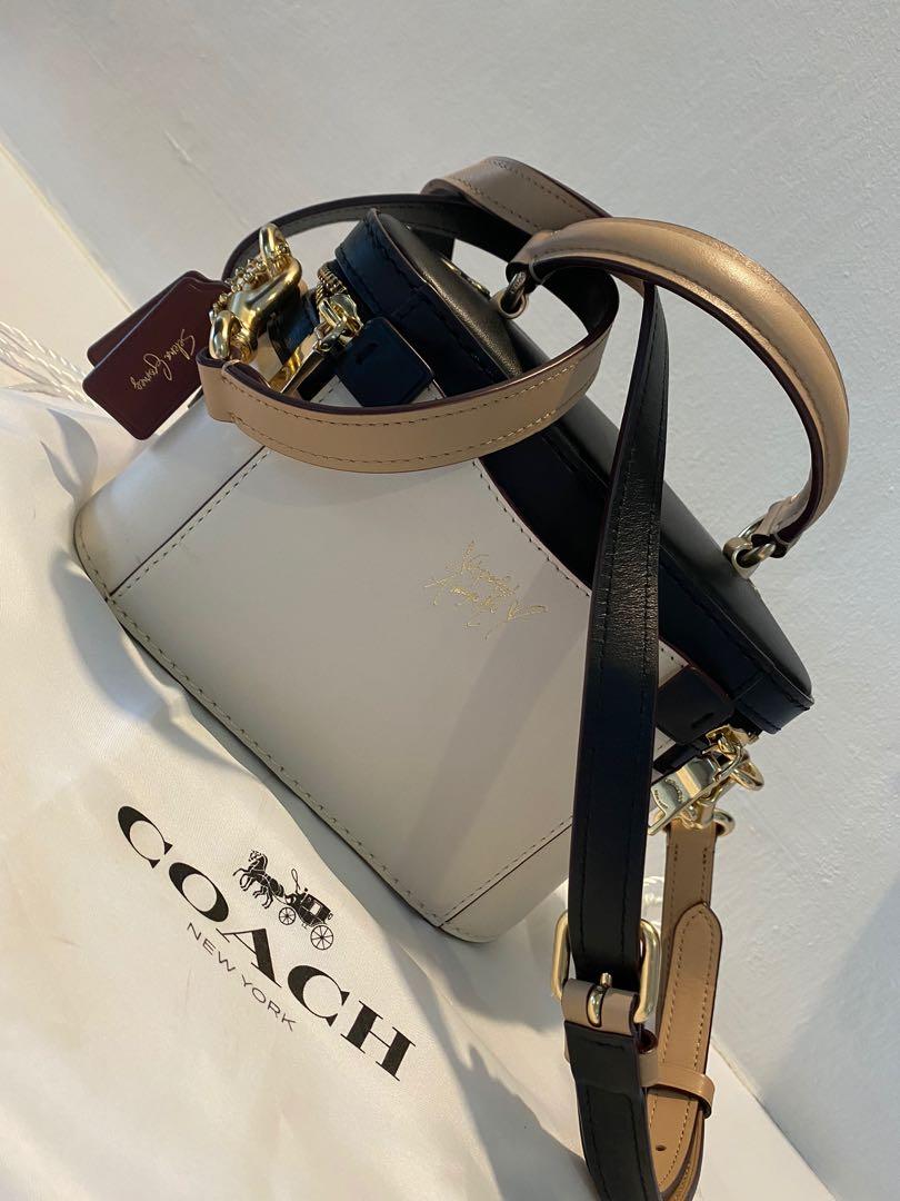 Coach x selena outlet gomez colorblock trail bag