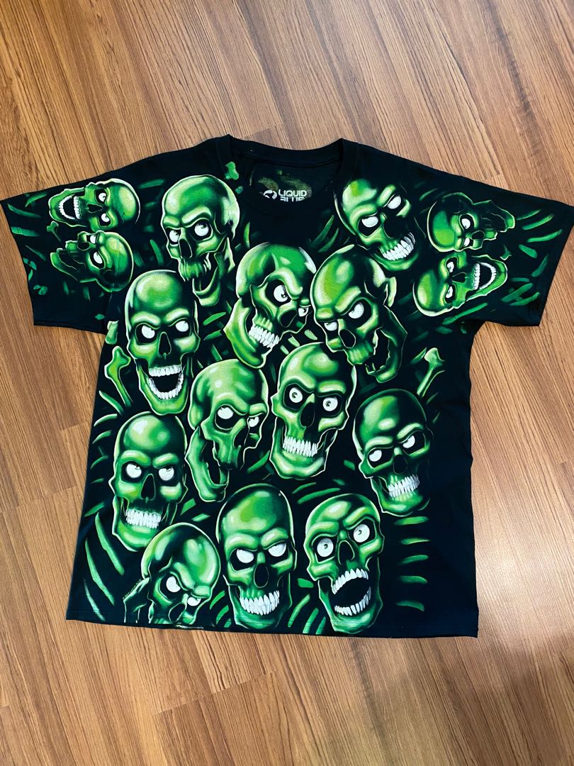 Green top skull pile