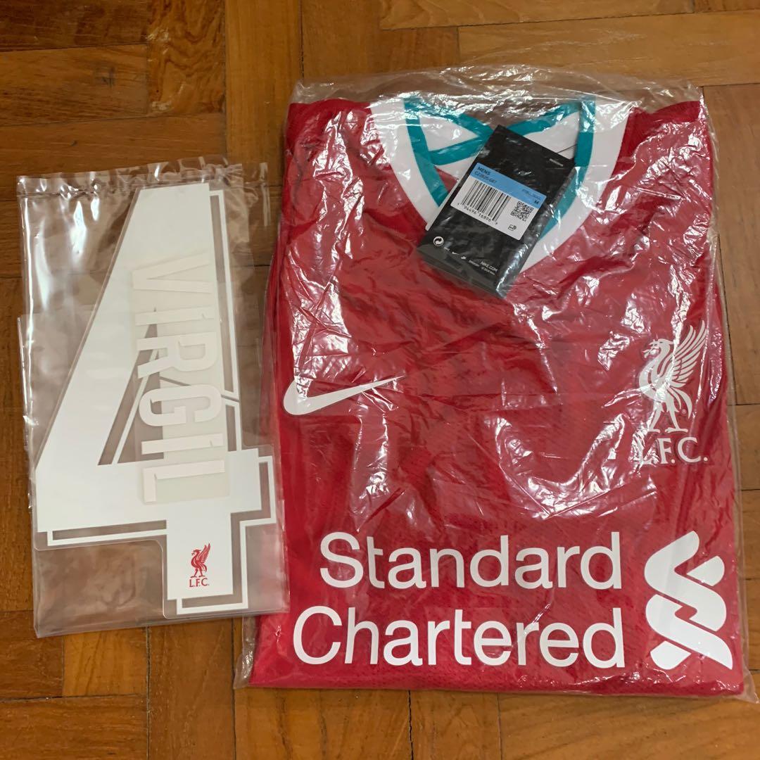Liverpool 20 21 Vapor Jersey M Size Sports Sports Apparel On Carousell