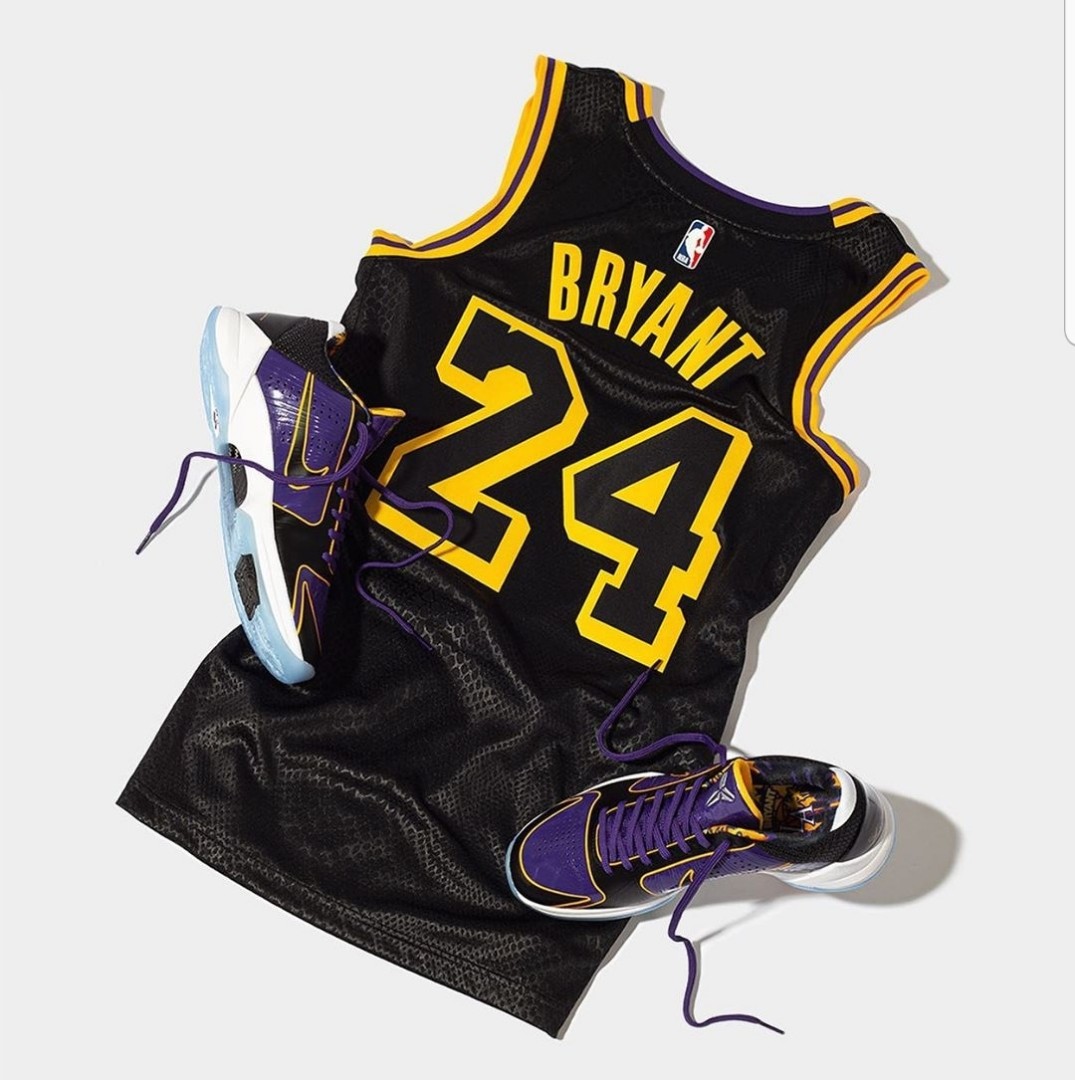 Los Angeles Kobe Bryant Black Mamba City Edition Sports Sports Apparel On Carousell