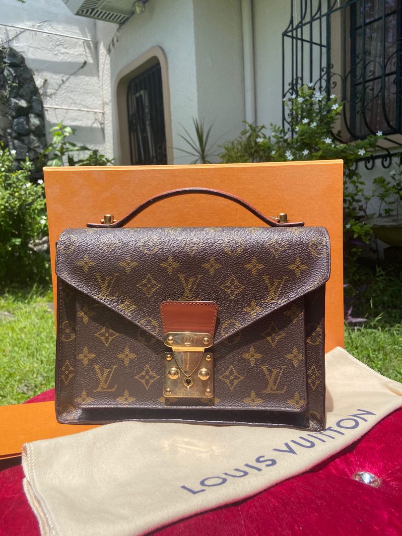 Louis Vuitton Monceau 28, Luxury, Bags & Wallets on Carousell