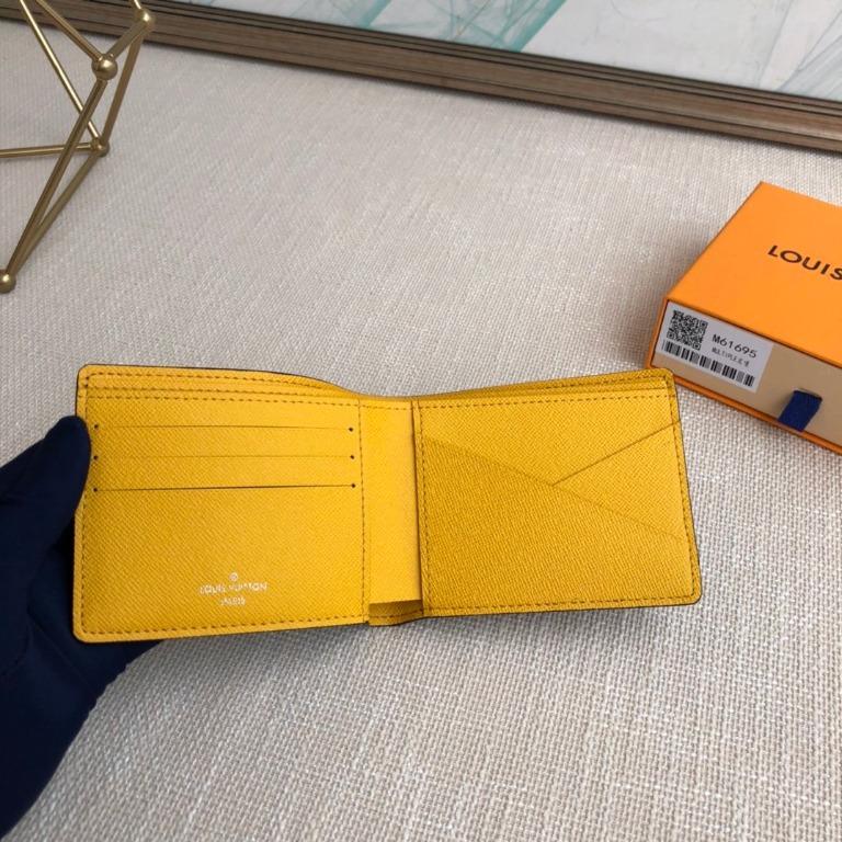 Louis Vuitton Multiple Wallet Monogram Eclipse Gaston Label Savane