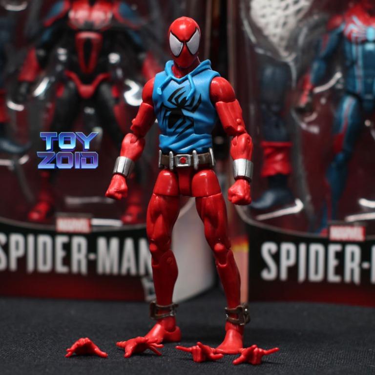 marvel legends scarlet spider rhino