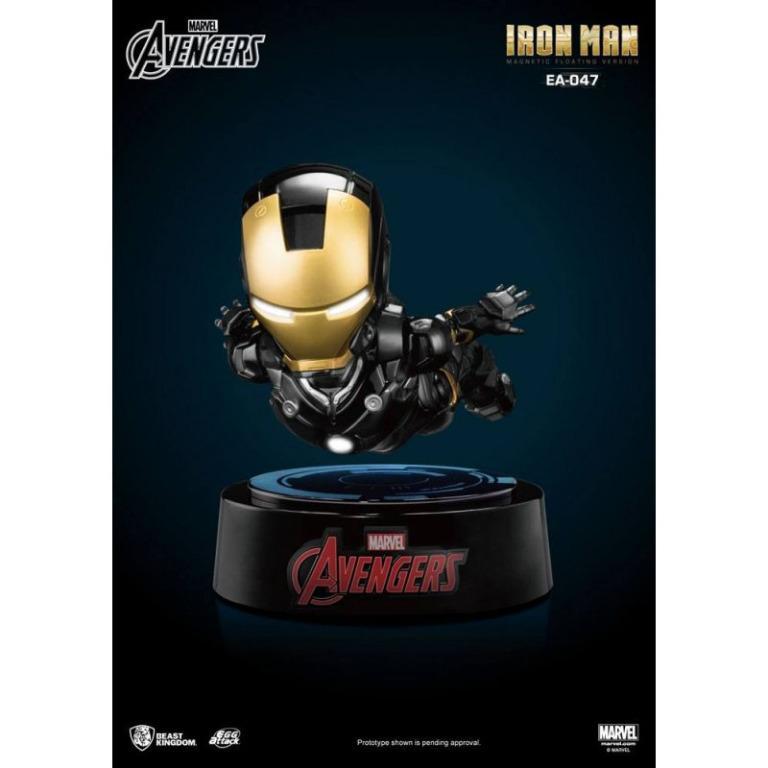Marvels Avengers Iron Man Special Edition Color Black X Gold Magnetic Floating Readystock Toys Games Action Figures Collectibles On Carousell