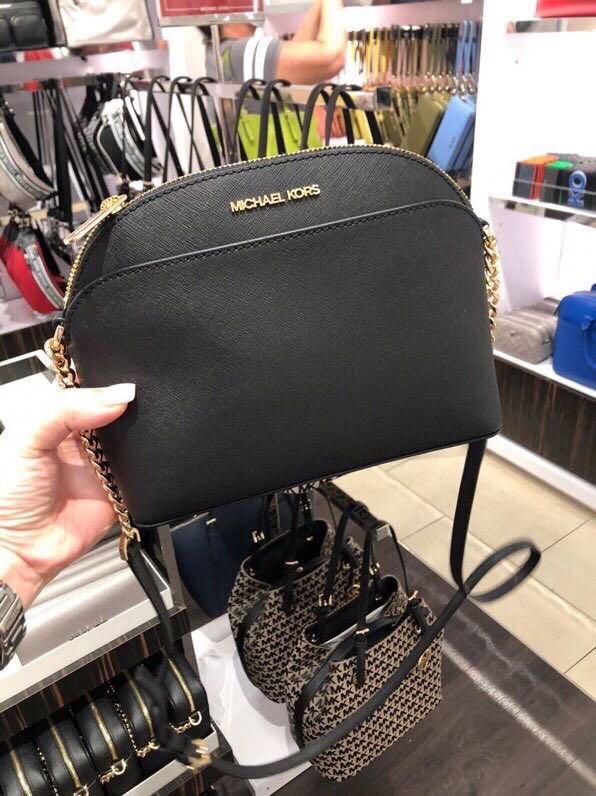 Michael Kors Emmy Dome Crossbody Bag Women s Fashion Bags