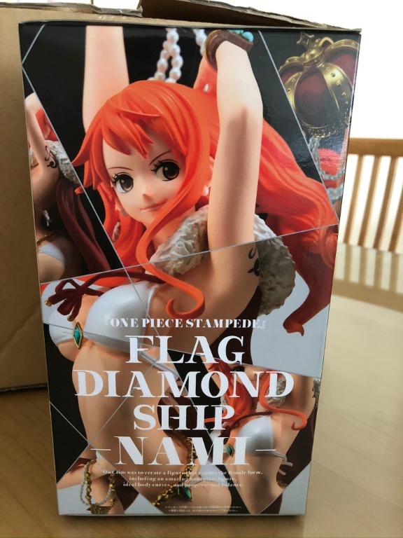 Movie One Piece Stampede Flag Diamond Ship Nami Hobbies Toys Toys Games On Carousell