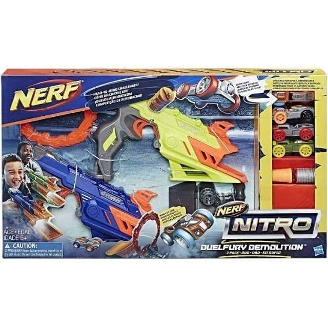 NERF Nitro Duel Fury Demolition (Category: Action & Battle Toys) located in Muntinlupa City. Submitted by its.joy (Listing ID 1031049235, Image 1). Description: - almost new open but never been played - or you can buy per set (1k).