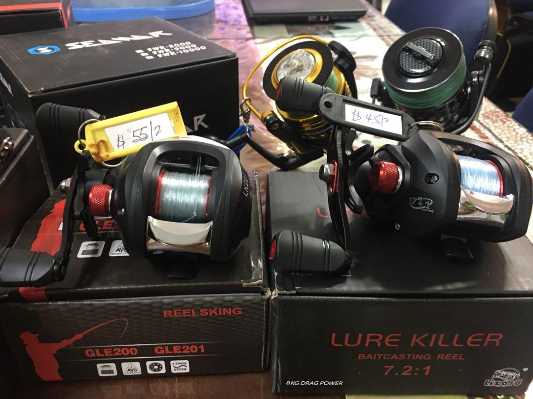 New Branded Fishing Reels, Sports Equipment, Fishing on Carousell