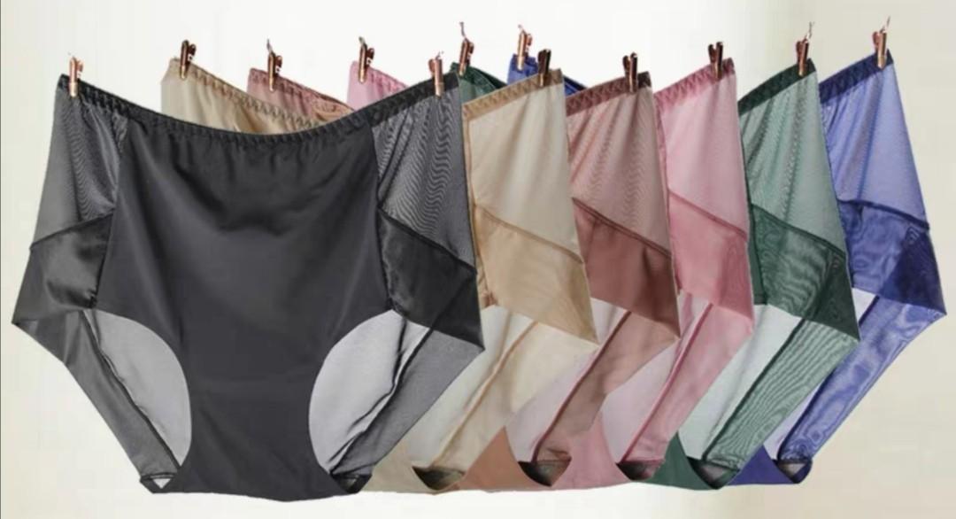 sheer plus size panties