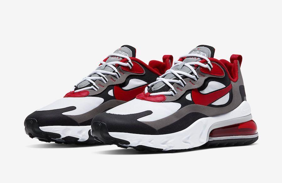 Nike air max hotsell 270 grey black red