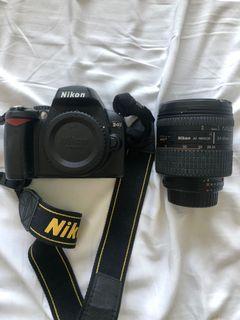 Nikon D40 and Nikon 24-85 mm F2.8-4D IF Aspherical Macro Lens