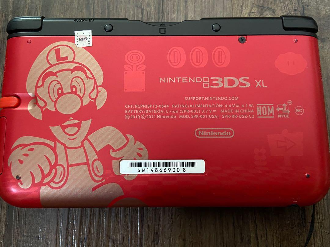 Nintendo 3DS XL super mario bros 2 gold edition, Video Gaming, Video