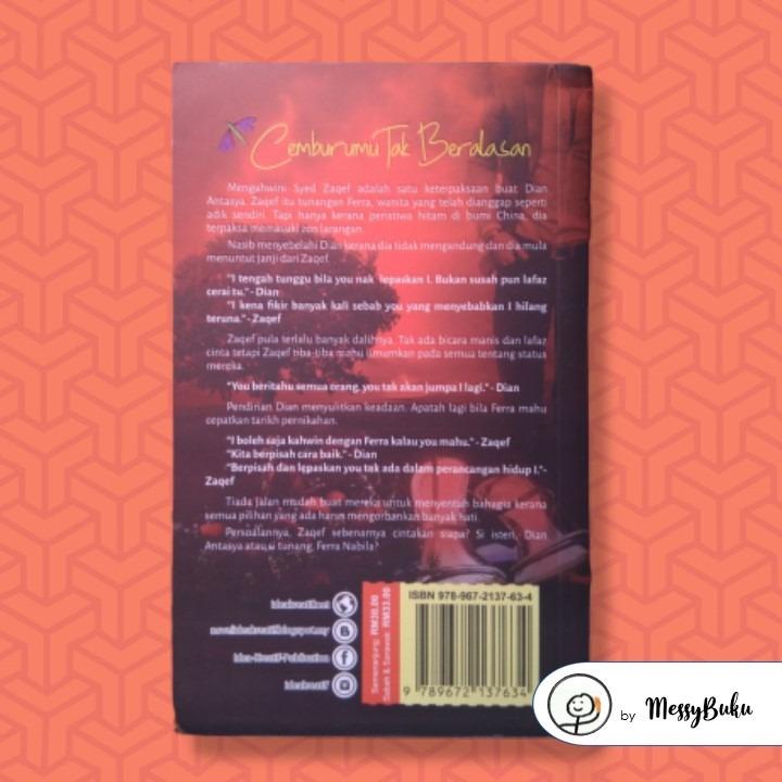 Novel Cemburumu Tak Beralasan Books Stationery Books On Carousell
