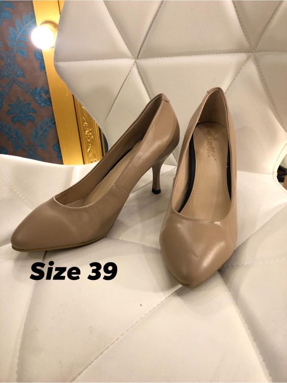 nude brand heels