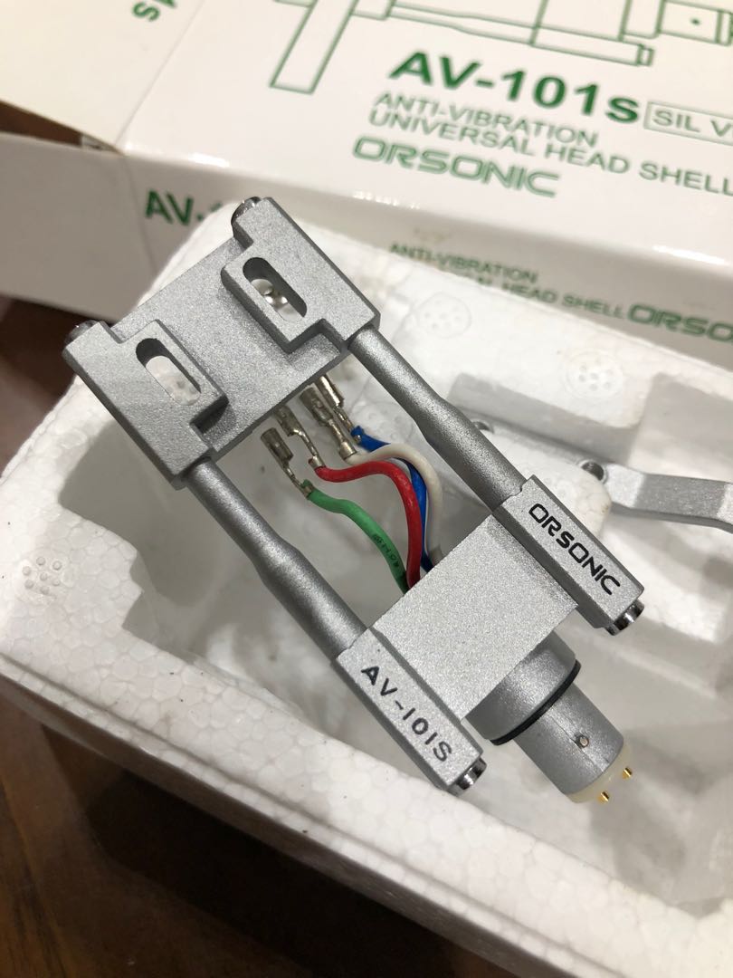 オルソニック】AV-101sヘッドシェル 切り取られた
